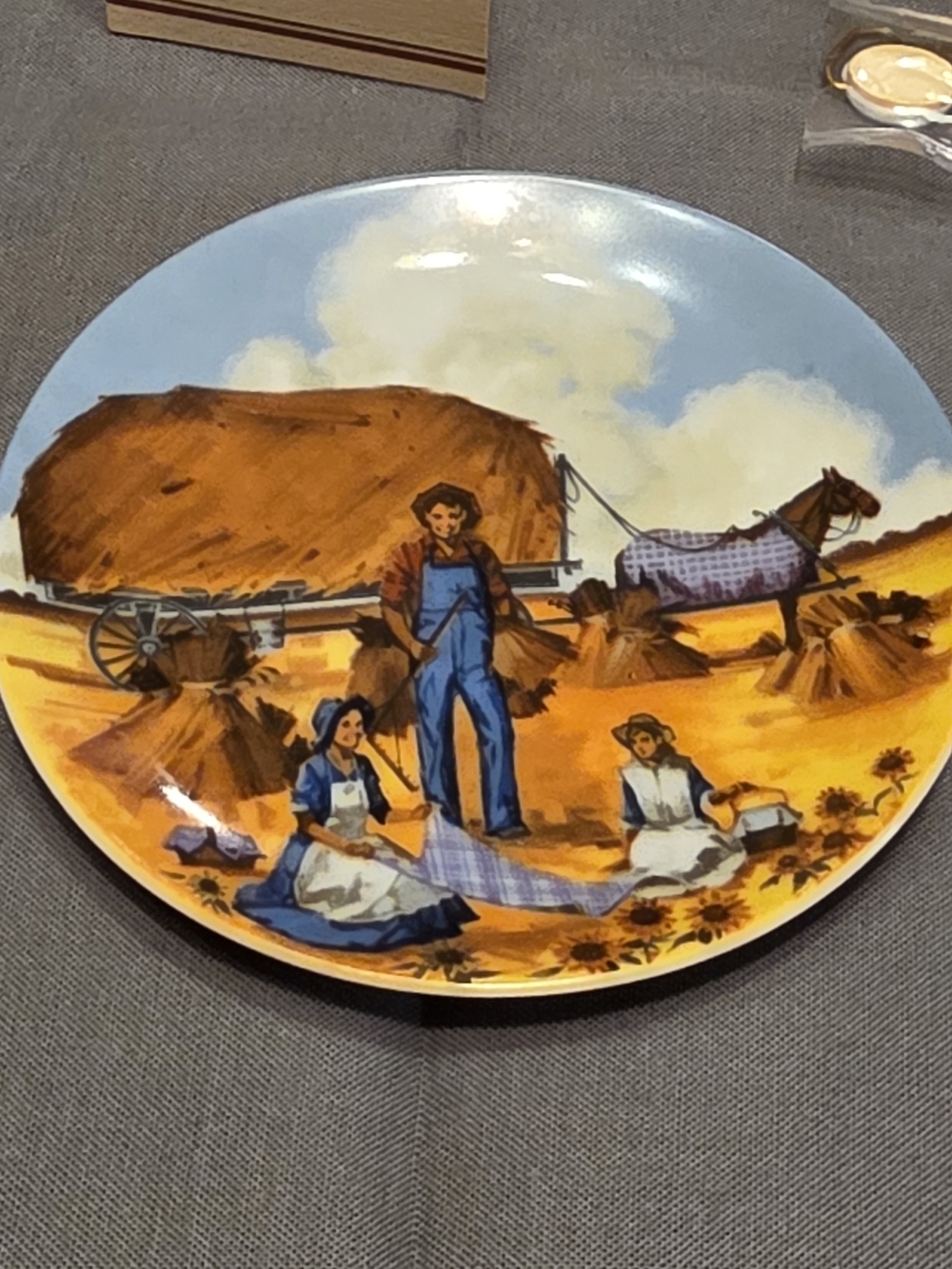 The Midwest Porcelain Plate